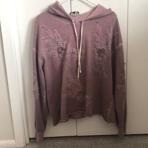 COPY - Blush Textured Hoodie